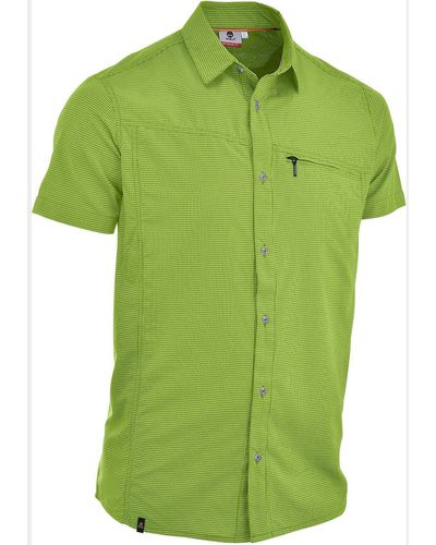 Maul Sport ® Outdoorhemd Hemd Lechnerkopf II - Grün