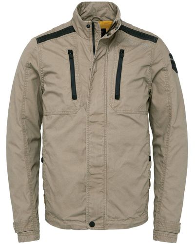 PME LEGEND Anorak Short jacket AIRPACK 2.0 Mini Canv - Grau