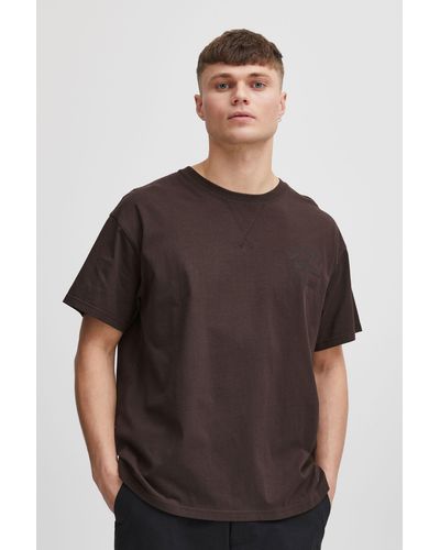 Solid T-Shirt SDGeert - Braun