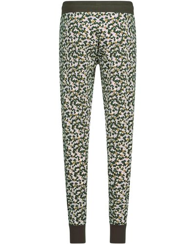 SKINY Pyjamahose Schlafanzug Hose (1-tlg) Modisches Design - Schwarz