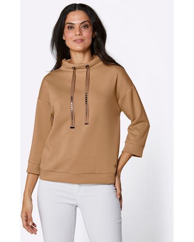 Creation L Sweater Modal-Sweatshirt - Braun