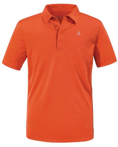Schoeffel Poloshirt CIRC Polo Shirt Tauron - Orange