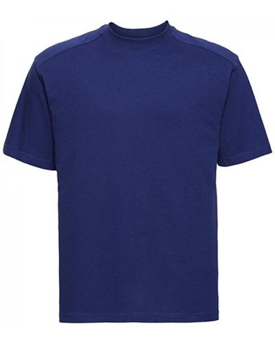 Russell Rundhalsshirt Workwear T-Shirt - Blau
