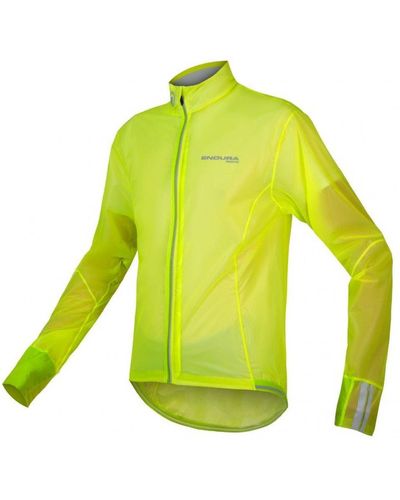 Endura Fahrradjacke FS260-Pro Adrenaline Race Cape II neon-gelb Größe L - Grün