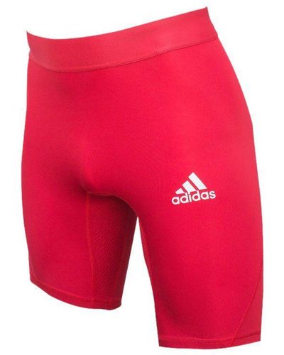 adidas Originals Funktionshose Alphaskin Sport Short - Rot