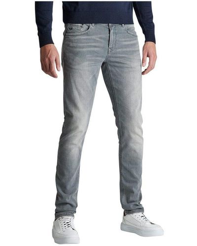 PME LEGEND 5-Pocket-Jeans uni (1-tlg) - Blau