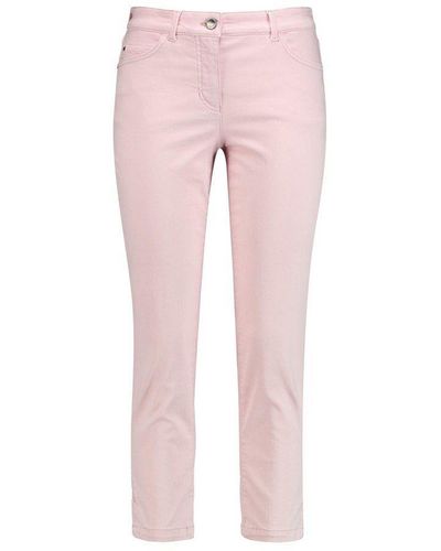 Gerry Weber Straight-Jeans rose regular (1-tlg) - Pink