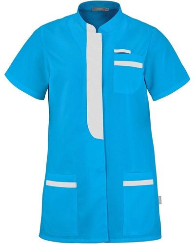 Lafont Langarmhemd Tunika Taillierter Schnitt Kim - Blau