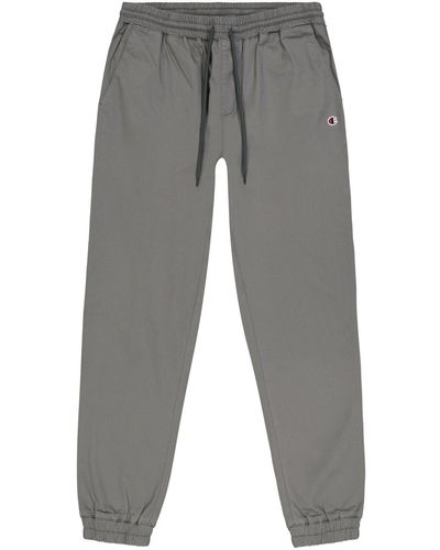 Champion Stretch- Hose Elastic Cuff Pants 214366 - Grau