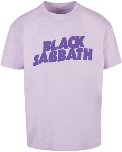für | Sabbath DE Logo Wavy F4NT4STIC Metal T-Shirt Band Black Lyst Print Heavy Herren