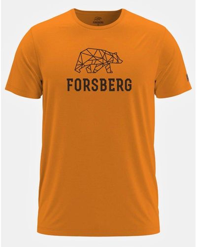 Forsberg Skogson T-Shirt - Orange