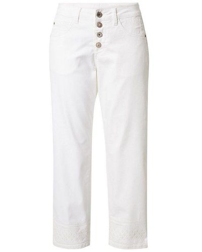 Cream 5-Pocket-Jeans weiß (1-tlg)