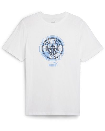 PUMA Manchester City F.C. ftblCULTURE T-Shirt - Weiß