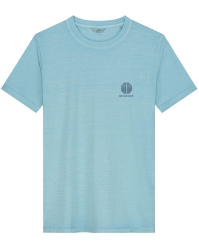 Dstrezzed T- - Basic Shirt - Kurzarmshirt - DS_Nickolas Tee - Blau