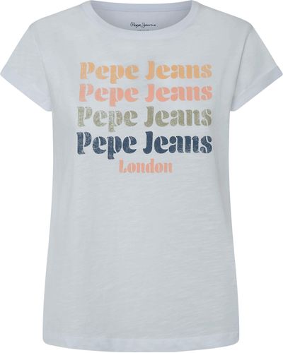 Pepe Jeans T-Shirt EILEEN - Grau