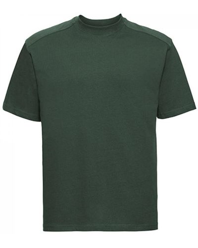 Russell Rundhalsshirt Workwear T-Shirt - Grün