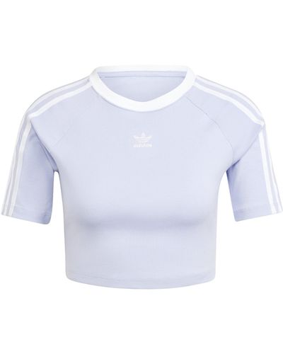 adidas Originals 3-Stripes Baby T-Shirt default - Blau