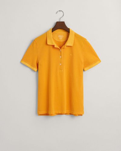 GANT T-Shirt SUNFADED SS PIQUE POLO - Orange