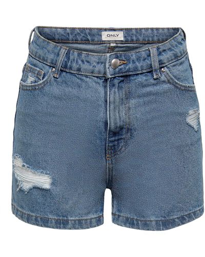 ONLY Jeansshorts Jagger (1-tlg) Weiteres Detail - Blau
