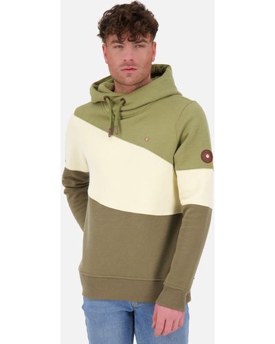 Alife & Kickin SteanAK A Hoodie Sweatshirt Kapuzensweatshirt, Pullover - Grün