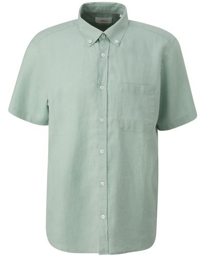 S.oliver Businesshemd Hemd - Grün