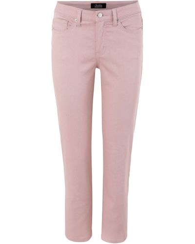Aniston SELECTED Straight-Jeans in verkürzter cropped Länge - Pink