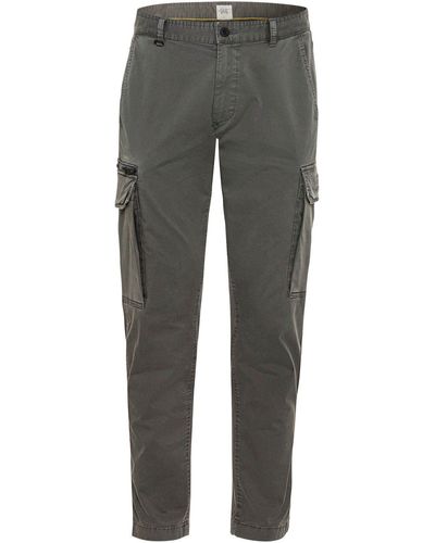 Camel Active Cargohose Tapered Fit - Grau
