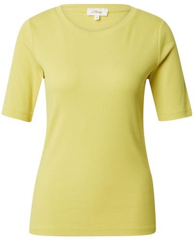 S.oliver T-Shirt (1-tlg) Plain/ohne Details in Blau | Lyst DE