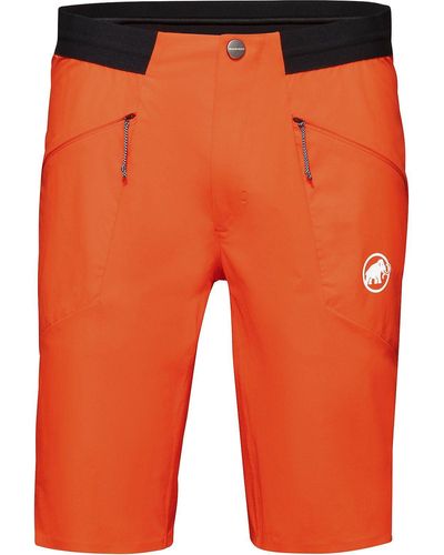 Mammut Funktionsshorts Softshell-Shorts Aenergy Light - Orange