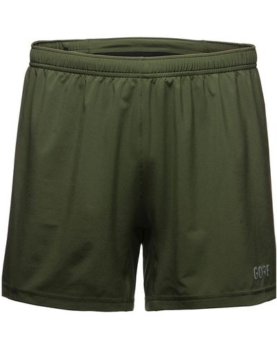 Gore Wear ® Laufhose R5 5 Inch Shorts Utility Green L - Grün