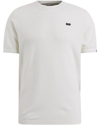 Vanguard T-Shirt Short sleeve r-neck cotton modal - Weiß