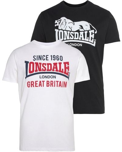 Lonsdale London T-Shirt - Schwarz