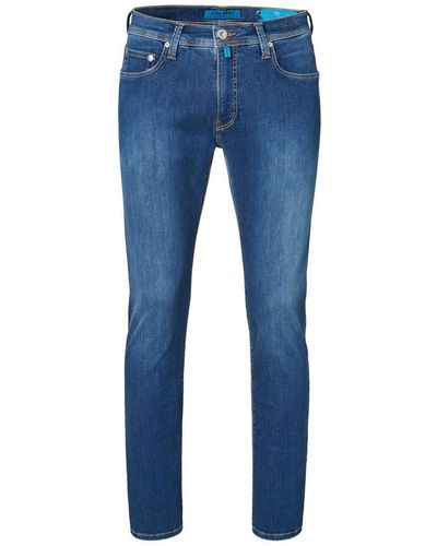Pierre Cardin 5-Pocket-Jeans FUTUREFLEX LYON mid blue light used 3451 8880.77 - Blau