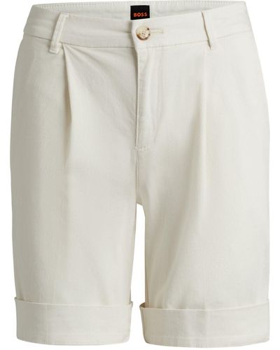 BOSS Shorts C_Taggie (1-tlg) - Weiß