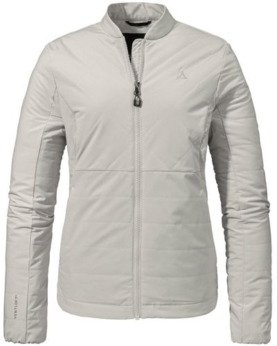 Schoeffel Trekkingjacke Insulation Jacket Bozen L WHISPER WHITE - Grau