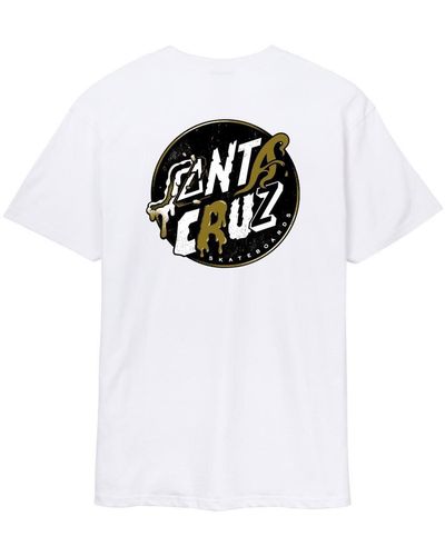Santa Cruz T-Shirt DNA Dot (1-tlg) - Weiß