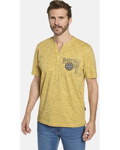 Babista T-Shirt NORIANO mit modischem Aufdruck - Gelb