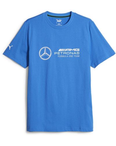 PUMA Mercedes-AMG PETRONAS Motorsport T-Shirt - Blau