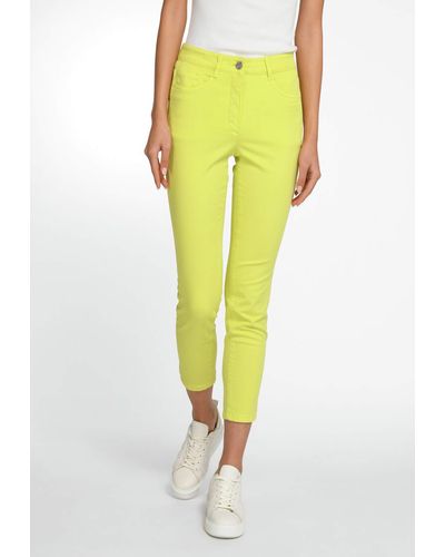 Basler Skinny-fit-Jeans Cotton - Gelb