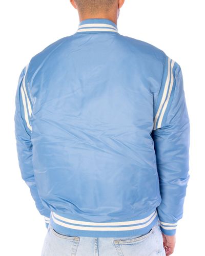 Fubu Collegejacke Varsity Satin College Jacket Jacke light blue (1-St) - Blau