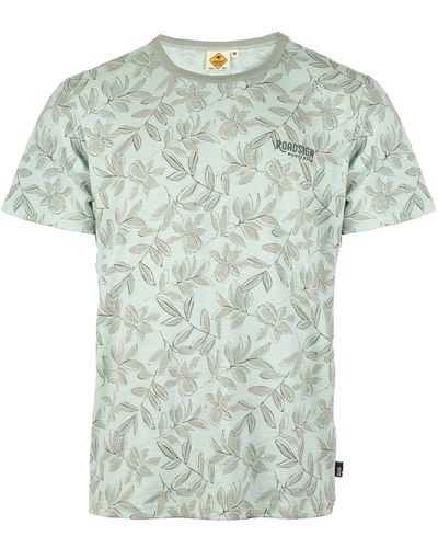 ROADSIGN australia T-Shirt Wildlife (, 1-tlg) aus Baumwolle und trendigem All-Over-Print - Grün