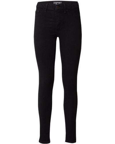 Esprit Skinny-fit-Jeans (1-tlg) Plain/ohne Details - Schwarz