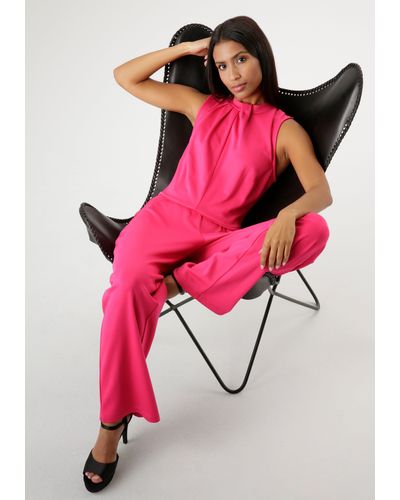 Aniston SELECTED Jumpsuit wide leg - Pink