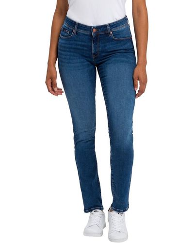 Cross Jeans CROSS ® Slim-fit-Jeans Anya mit Stretch - Blau