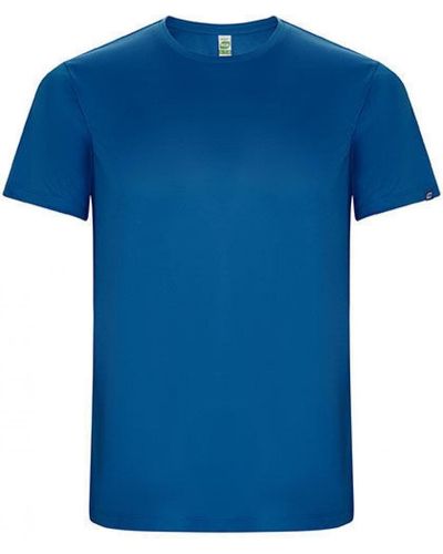 Roly Rundhalsshirt Men ́s Imola Funktions T-Shirt - Blau