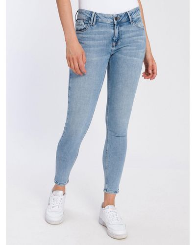 Cross Jeans CROSS ® Skinny-fit-Jeans Giselle - Blau