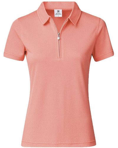 Daily Sports Trainingspullover PEORIA SHORT SLEEVED POLO SHIRT - Pink