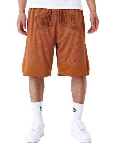 KTZ Shorts Overized earth brown - Orange