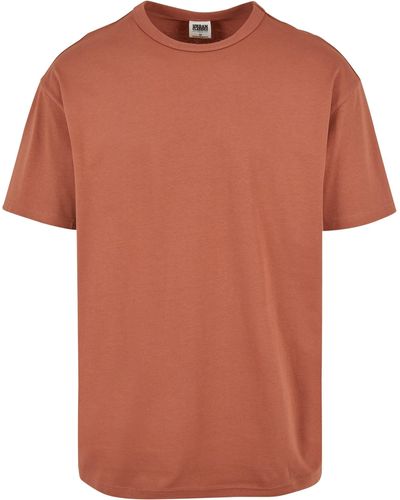 Urban Classics T-Shirt Organic Basic Tee - Orange