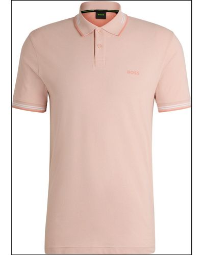 BOSS Poloshirt Paul 10255848 01 - Pink